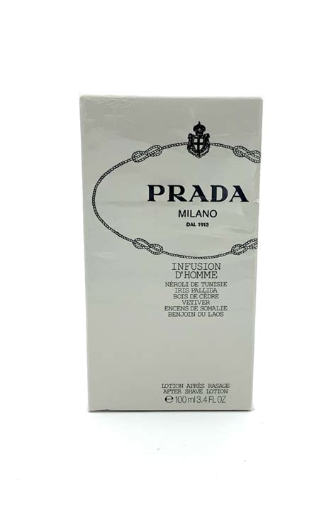 prada infusion d'homme 10 ml|men's prada black aftershave.